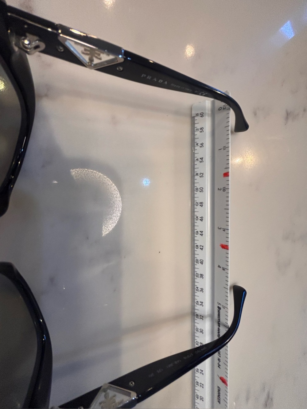 Prada Black Oversize Gradient Sunglasses - Picture 8 of 8